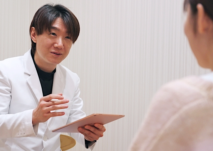 医師によるカウンセリング